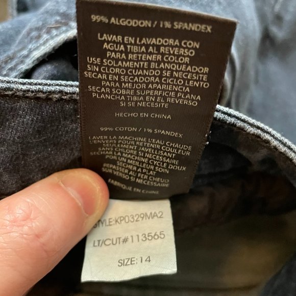 Kut from the Kloth Dark Wash Kurvy Fit Skinny Jean - Picture 6 of 10